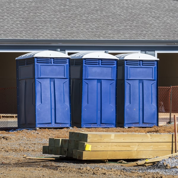 do you offer hand sanitizer dispensers inside the portable toilets in Sand Creek Wisconsin